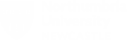 White NU Logo